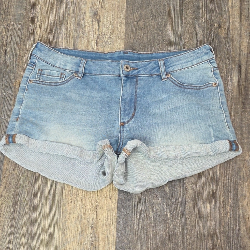 Buffalo David Bitton Light Blue Jean Shorts